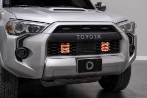 Toyota 4Runner LED Grille Kit - Diode Dynamics - SS5 Stealth Grille - Yellow - `14-`24 Toyota 4Runner LED Grille Kit - Diode Dynamics - SS5 Stealth Grille - Yellow - `14-`24